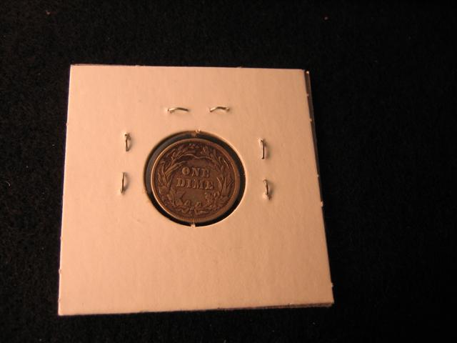 1915-S Barber Dime Reverse